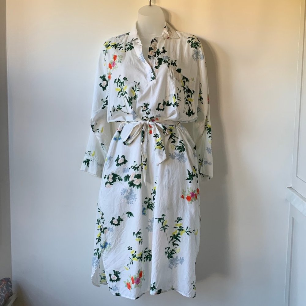 Sold out Built by Wendy botanical print dress
